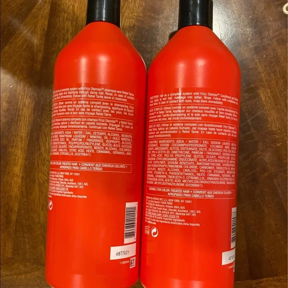 Redken Frizz Dismiss Shampoo Conditioner